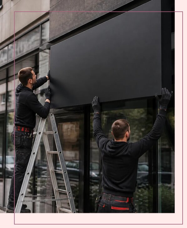Рекламные вывески в Бугуруслане по цене от 12228 р. | Аванза-Бгр
